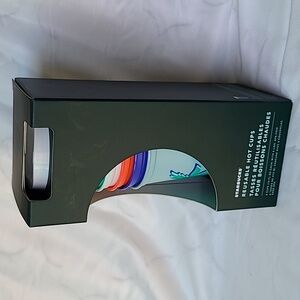 Starbucks Tropical Island Reusable Hot Cups 2020 Set of Six 16 Fl Oz New